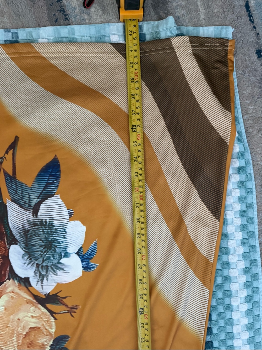 Women’s Midi Dress in Mustard Floral - Unbranded NEVER WORN - Picture 3 of 4